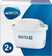BRITA Filters for Maxtra+ Water Filter Jug, Plastic/Carbon/Resin 2 Filtri Bianco