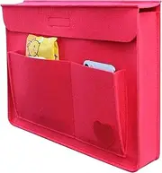 Bag for Tricycle,Felt Frame Bag Tricycle - Large Capacity Vehicle Front Storage Organizer Detachable Portable Carrier Strap-On Pouch for Tissue Keys