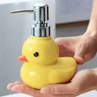 Yellow Duck Pressing Soap Dispenser Cute Hand Sanitizer Bottle