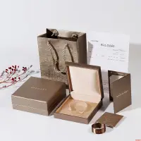 在飛比找蝦皮購物優惠-(工廠直銷）BV寶格麗首飾禮盒專櫃原版整套項鍊手鐲戒指盒首飾