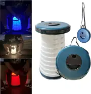 Collapsible Anti-Stuck Stool Portable Stool Folding Stool with LED Light Load Ca