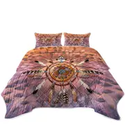 Native American Culture Art the Dream Catcher Coverlet