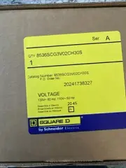 NIB SQUARE D 8536SCO3V02H30S MAGNETIC STARTER SIZE 1 10HP 7.5HP (394)