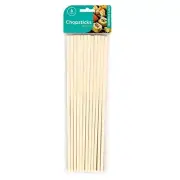 6 Pairs Classic Asian Chopsticks Plastic Chop Stick Dinner Home Party Gift 24cm