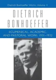 Ecumenical, Academic, and Pastoral Work