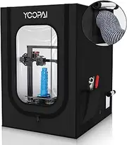 YOOPAI 3D Printer Enclosure, Fireproof Dustproof Tent Constant Temperature Protective Cover for Creality Ender 3 V3 SE/KE/Ender 3/Ender 3 Pro/Ender 3V2/Ender 3S1/Anycubic Elegoo, 29.5×25.6×21.6"