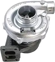 Turbocharger 2674A080 To4e35 Turbo Charger,Compatible With Perkins 1006-6t Engine