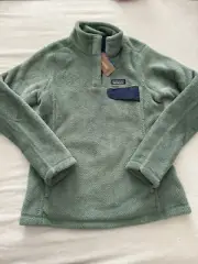 Patagonia Re-Tool Snap T Fleece Pullover Women’s Size Small New With Tag