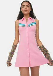 [dELiA*s by Dolls Kill] Earn Your Stripes Tennis Dress