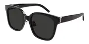 Saint Laurent SL M105/F Asian Fit 001 Men's Sunglasses Black Size 55