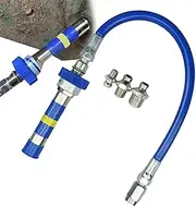 1/2 High Pressure Grease Coupler - Strong Lock Grease Tool Couplers | Lock N Lube Grease Guns Coupler Adapter, Fittings Extensions, Heavy-Duty Fits All Grease Gunss Lube Pro Plus