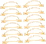 LAPYAPPE 100 Sets Grab Handles for Cardboard Boxes Shipping Handles for Milk Cartons Present Packaging Comfortable Grip Sturdy Design Easy to Use Reliable