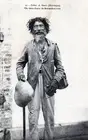 Photographic immage postcard of a Fortune Teller in Martinique ca. 1910