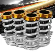 Black/Silver Scaled 1"-4" Adjust Lowering Coilover Spring TY33 For 90-01 Integra (for: Honda Civic)