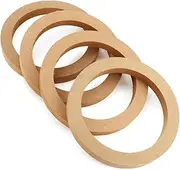 4PCS Cork Car Speaker Spacers 6.5" Auto Speakers Subwoofers Mount Recessed Bezel Spacer Rings for Car Household Horns