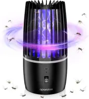 Fly Killer, Mosquito Killer Lamp USB Electric Bug Zapper Quiet UV Fly Catcher Po