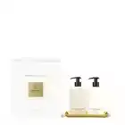 Marseille Memoir Gardenia Hand Care Duo with Gold Porcelain Tray Glasshouse