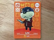 Animal Crossing Happy Home Designer Amiibo Card Lyle 016/100