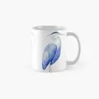 Blue Heron Design Gift For colleagues Classic Mug 11oz 15oz