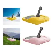 Snow Sled for Kids Simple with Handle Compact Snow Toy for Yard Lawn Outdoor