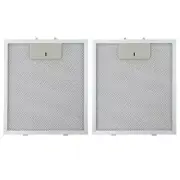 2PCS Aluminized Grease Filter Set Essential for Range Hood Maintenance