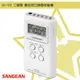 隨身✧聽【SANGEAN山進】DT-123 二波段數位式口袋型收音機(FM/AM) 時間顯示 廣播電台 隨身收音機