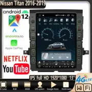 13'' Car Android Gps Navigation Radio Carpaly Wifi For Nissan Titan 2016-2019