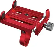 Ycle Phone Mount Al Num Alloy Bike Phone Holder Cycle Adjustable Phone Support Red