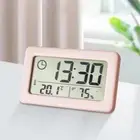 1x LCD Digital Temperature Humidity Meter Clock Home J1J4 Thermometer Nice H0F3