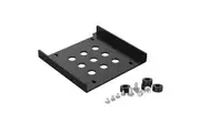 Orico AC325-1S 2.5 Inch to 3.5 Inch Aluminum Hard Drive Caddy for SSD HDD Black Color