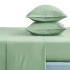 Queen Bed Sheets Set 1800 Series 4-Piece Embroidered Double Brushed Microfibe...