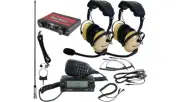 NavAtlas NNT20 2-Seat Over-The-Head Intercom/Radio and Headset Kit Beige