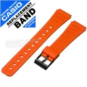 GENUINE CASIO Orange 18-MM Watch Strap Band for F-91 F-91WC F-91WC-4A2 10361904