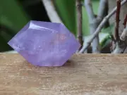 A Grade Amethyst Crystal 53 Grams Polished Double Terminated Points 55mm Long