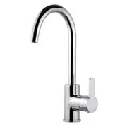 Brasshards Magnolia Goose Neck Sink Mixer - Lead Free