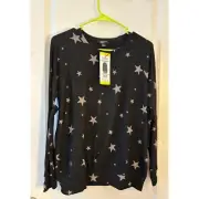 New Buffalo David Bitton Star Crewneck Sweater
