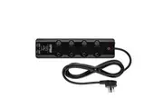 Arlec 4 Outlet Individually Switched Surge Powerboard with PD45W Rapid Charging USB A & C