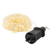 Rogue 20M Fairy Lights 200 LED Bulb AC Christmas String Lights Home Decor Silver