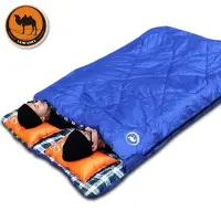 在飛比找Yahoo!奇摩拍賣優惠-沙漠駱駝雙人睡袋  成人睡袋 戶外露營睡袋 午休睡袋可-默認