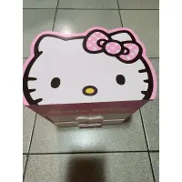 在飛比找蝦皮購物優惠-三麗鷗Hello kitty 置物木盒 化妝品木盒