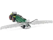 2023 Claas 5000 Xerion Tractor Green Black Vacuum Tanker 1/87 HO Diecast Siku