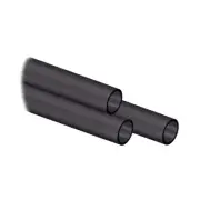 Corsair Hydro X Series XT Hardline 12mm Tubing, 1 Meter, Satin Black, 3-pack