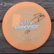Autographed Dynamic Discs Lucid Convict Paige Pierce Edition 175g Fairway Orange