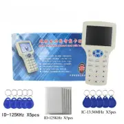 10 Frequency NFC Smart RFID Reader Writer 125KHz Copier Intercom Key Programmer