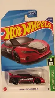 2022 Hot Wheels '18 Nissan Leaf NISMO RC_02 #100/250 (Red) HW Green Speed 2/5
