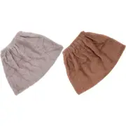 2 PCS Broom with Waterproof Cover Time-saving