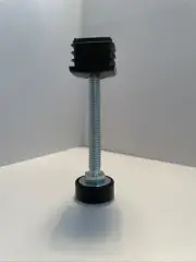 Adjustable feet for 25mm x 25mm box section x 4 - Tables chairs benches M8 x 70