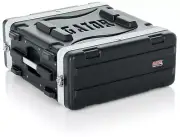 Gator Cases Lightweight Molded 4U Rack Case with Heavy Duty Latches (GR-4L)