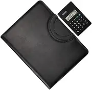 TEHAUX A4 Binder Zipper Case Business Folder Material Minimalist Style Office Use