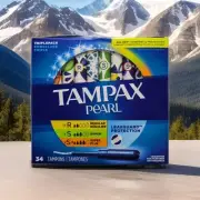 Tampax Pearl Triple Pack Tampons Regular Super & Super Plus Absorbency 34 Ct